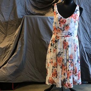 Strappy floral sundress